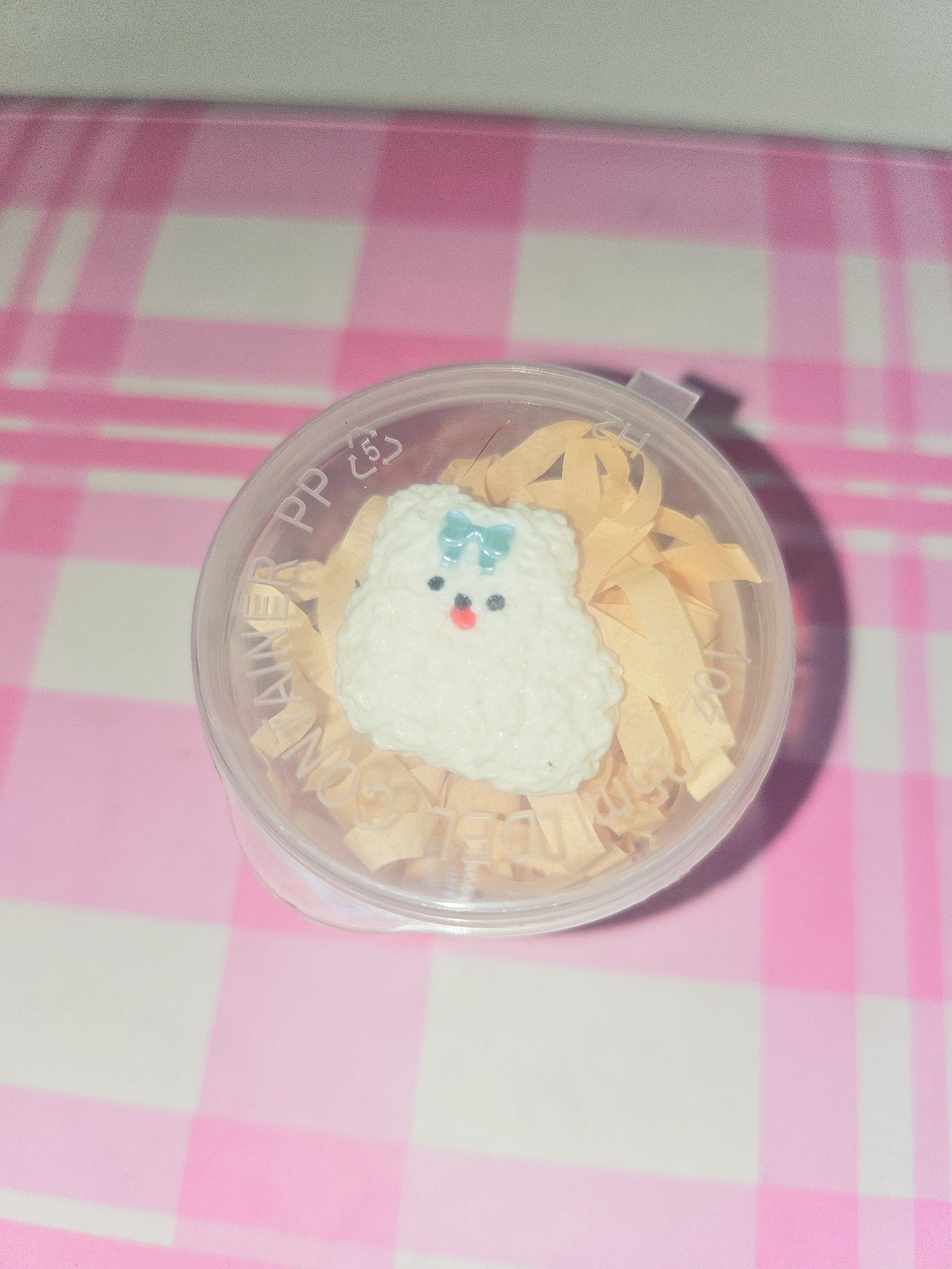 my little doggg | Handmade Dog Ring (Blue)