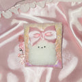문어가든 | Quilted puppy wallet (Pastel Pink)