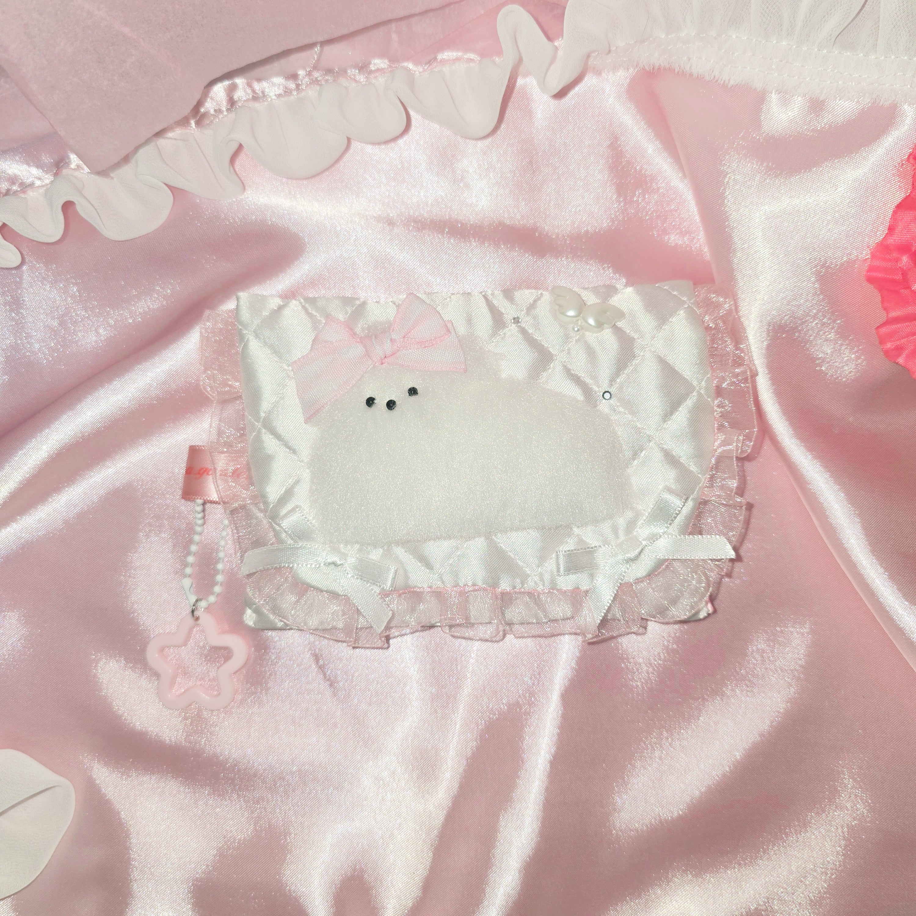 문어가든 | Quilted puppy wallet (Single)