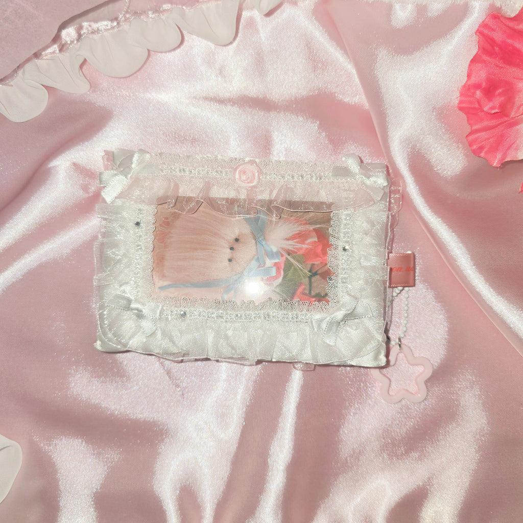 문어가든 | Quilted puppy wallet (Single)