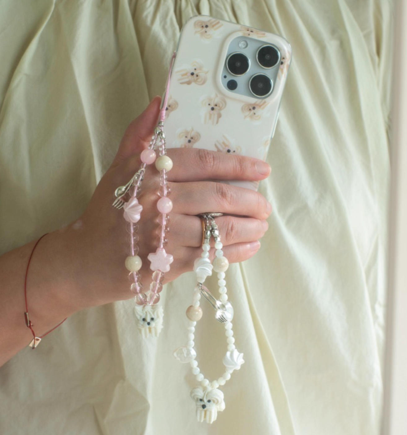 [Pre-Order] Creamy Market | Beaded Straps