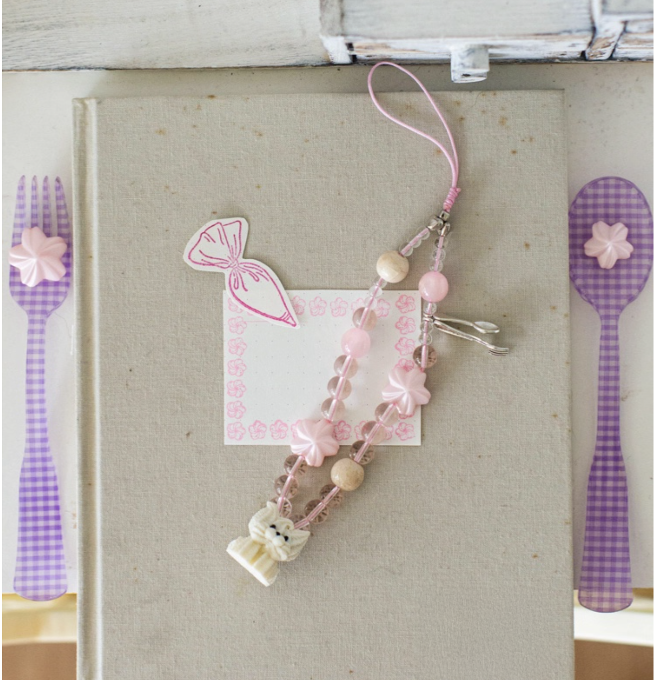 [Pre-Order] Creamy Market | Beaded Straps