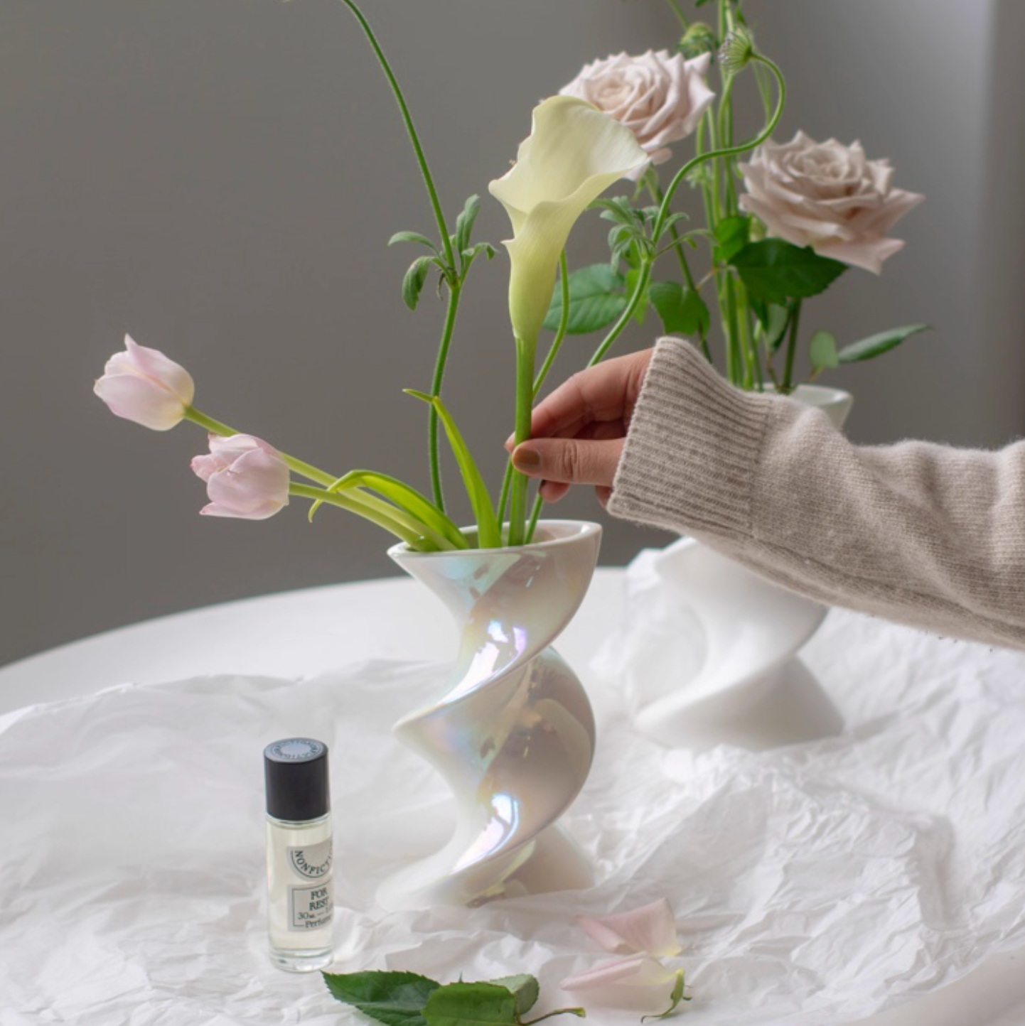 [Pre-Order] Creamy Market | Creamy Swirl Vase