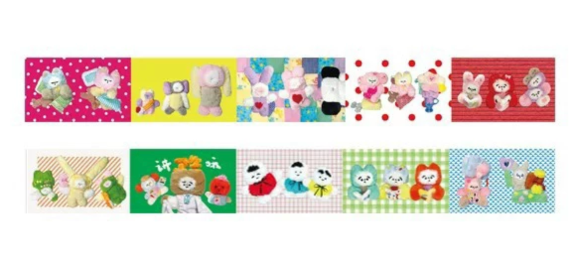 A Meng | A Day With Doll Masking Tape