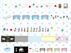 A Meng | Pixel Time Glitter Masking Tape