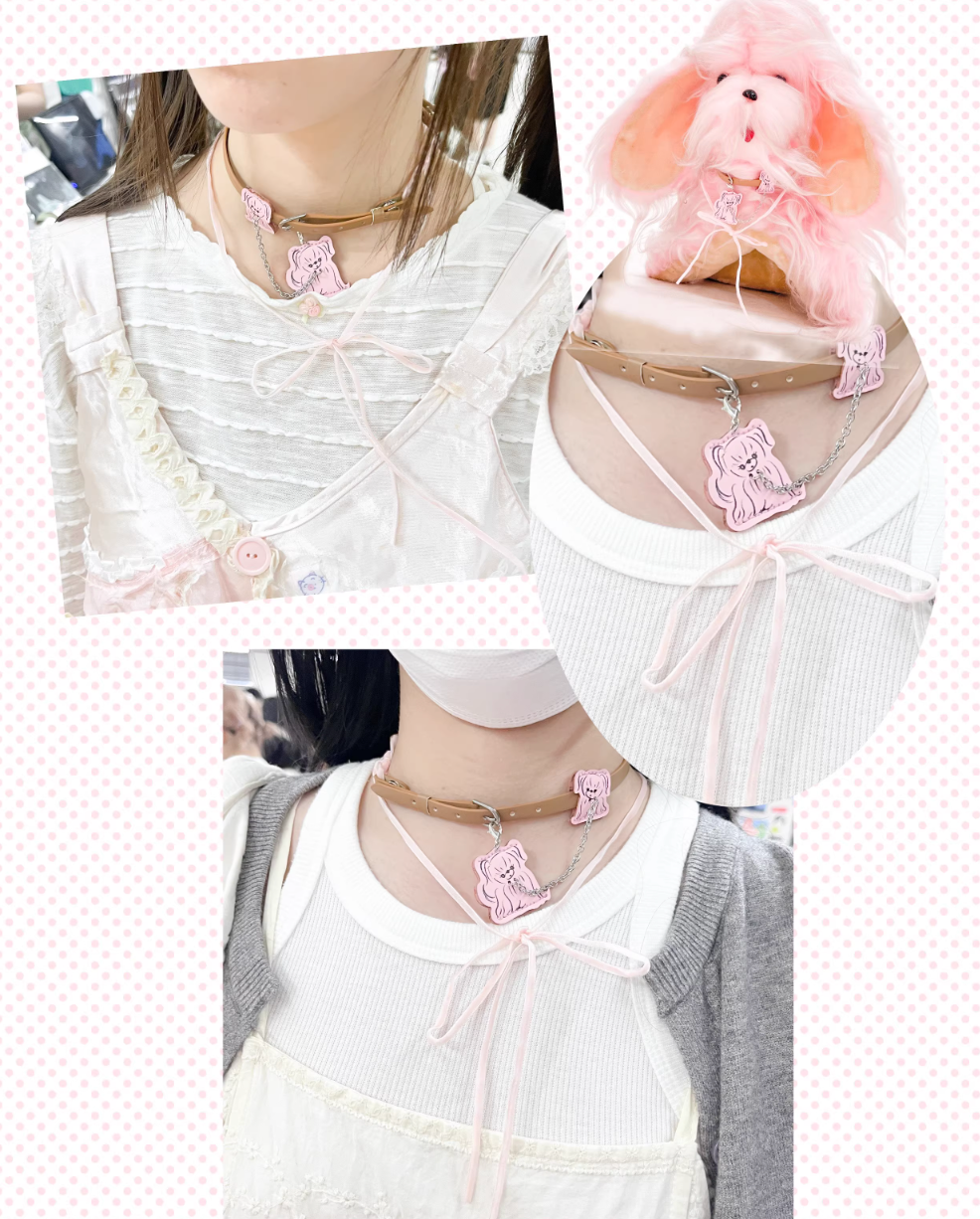 Kira Kira 62 | Pink Puppy Collar