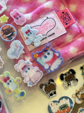 ThePuri Village | Fluffy Felt Sticker - My Magic Rabbit Rotutu