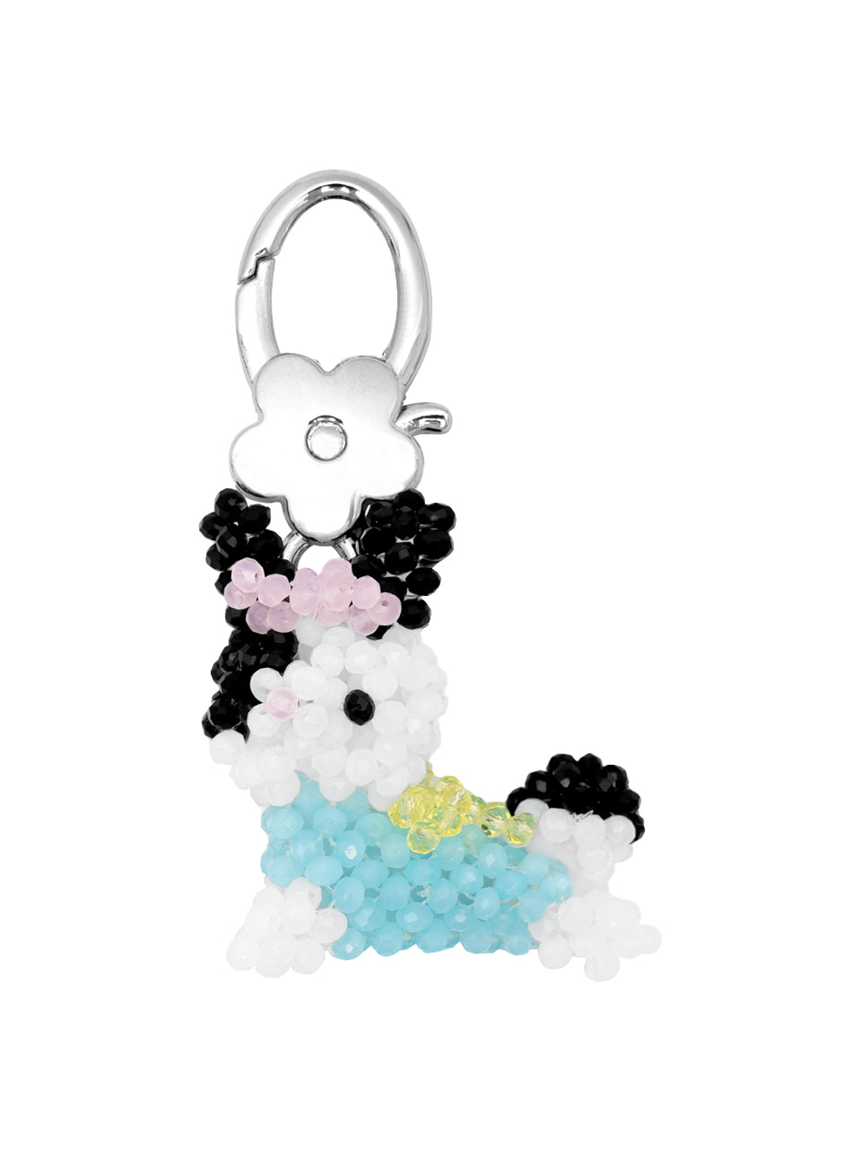 SWINGSET | Spotted Rabbit Key Ring (Sky Blue)