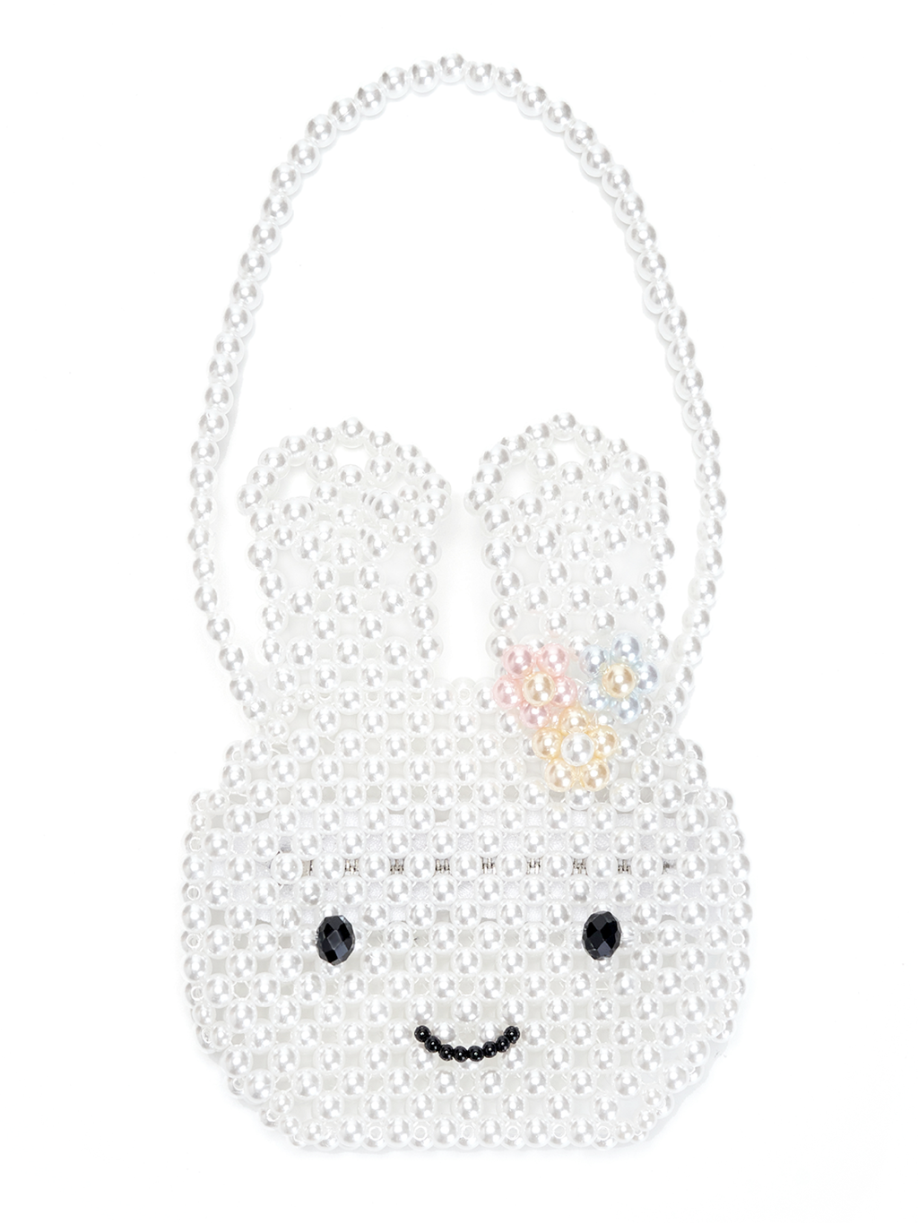 SWINGSET | [X YOUNGART] KIDDY Beads Mini Bag (White)