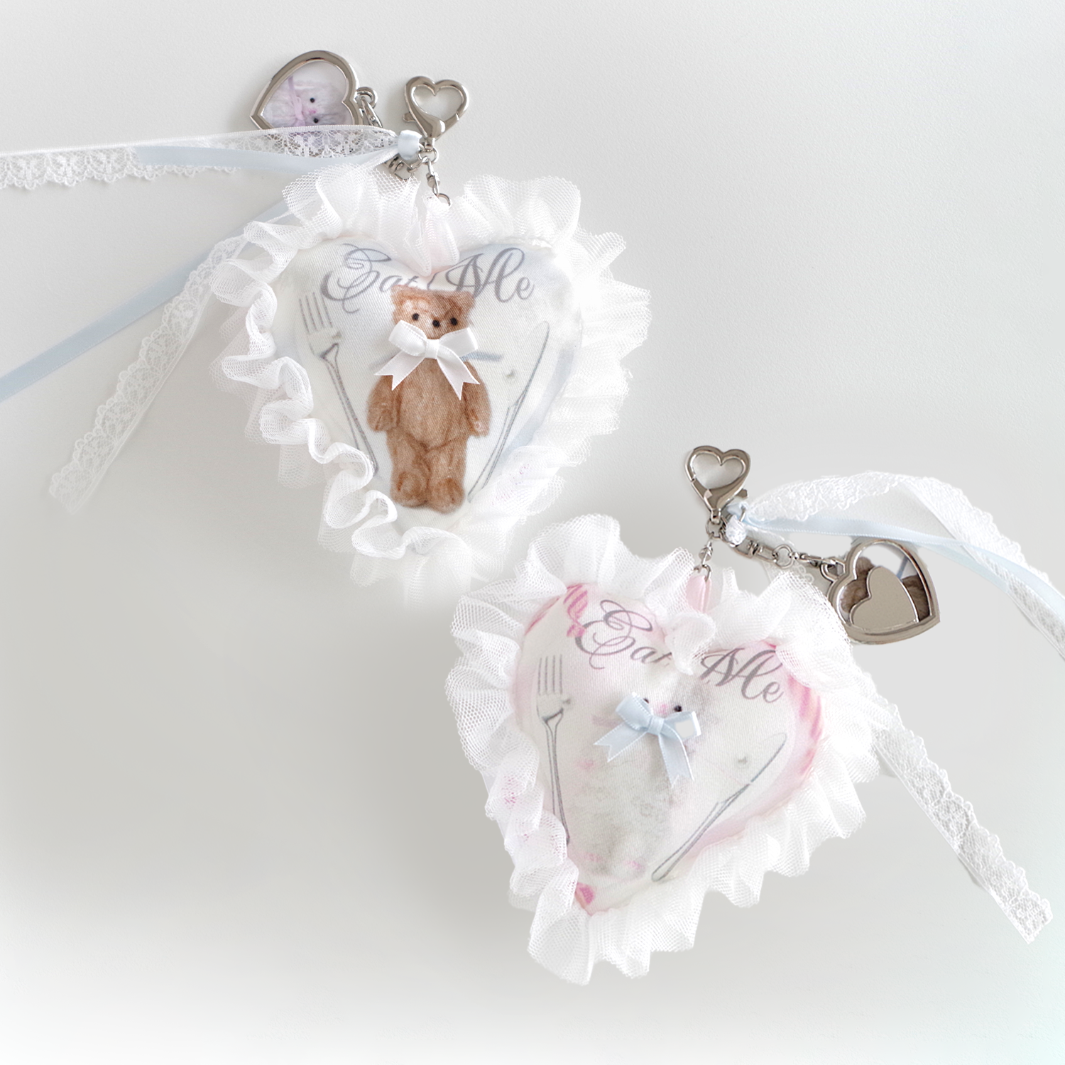 Fluffy Coco | Fabric Keychain