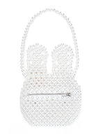 SWINGSET | [X YOUNGART] KIDDY Beads Mini Bag (White)