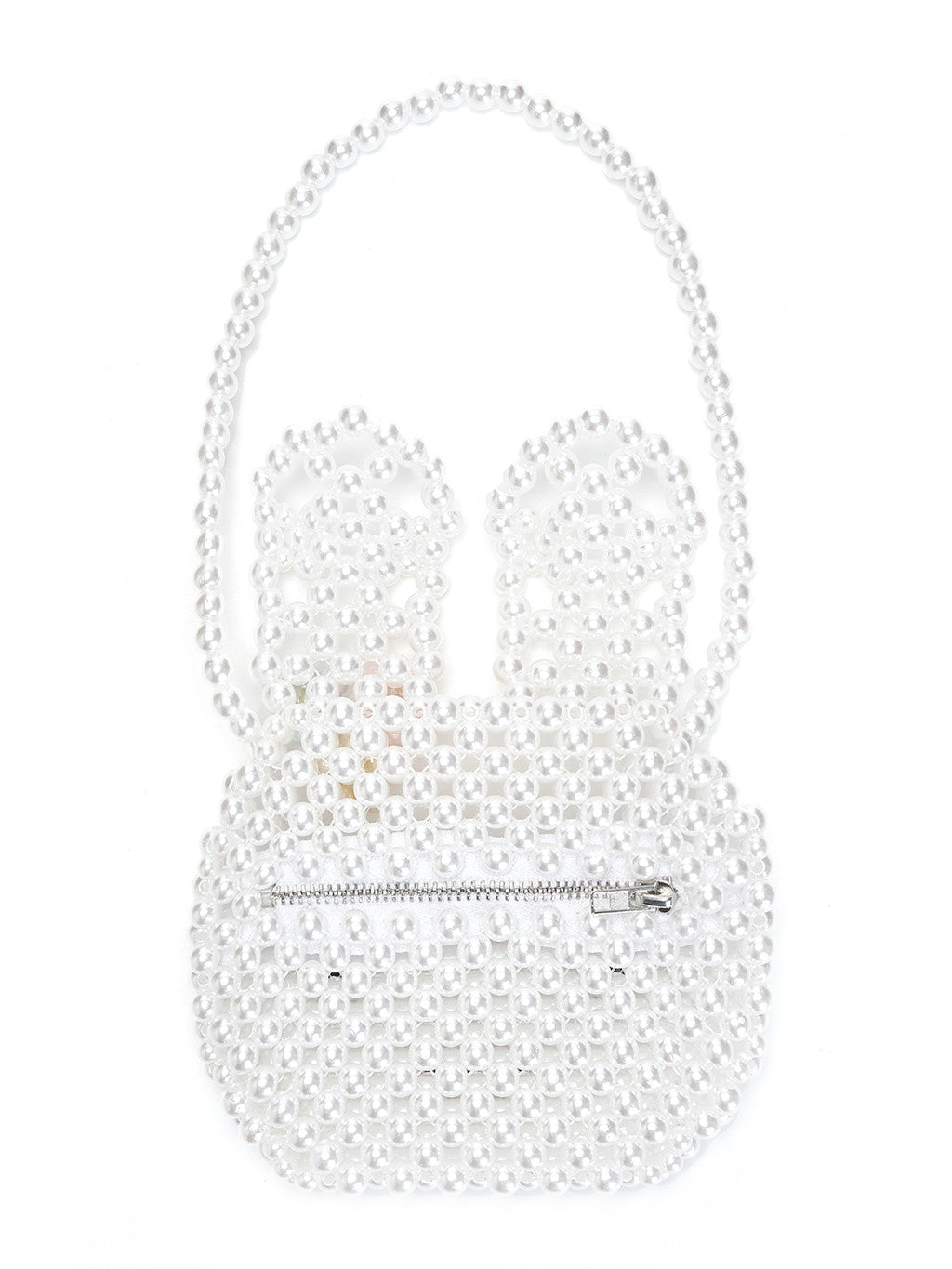 SWINGSET | [X YOUNGART] KIDDY Beads Mini Bag (White)