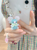 SWINGSET | Mouse Key Ring (Sky Blue)