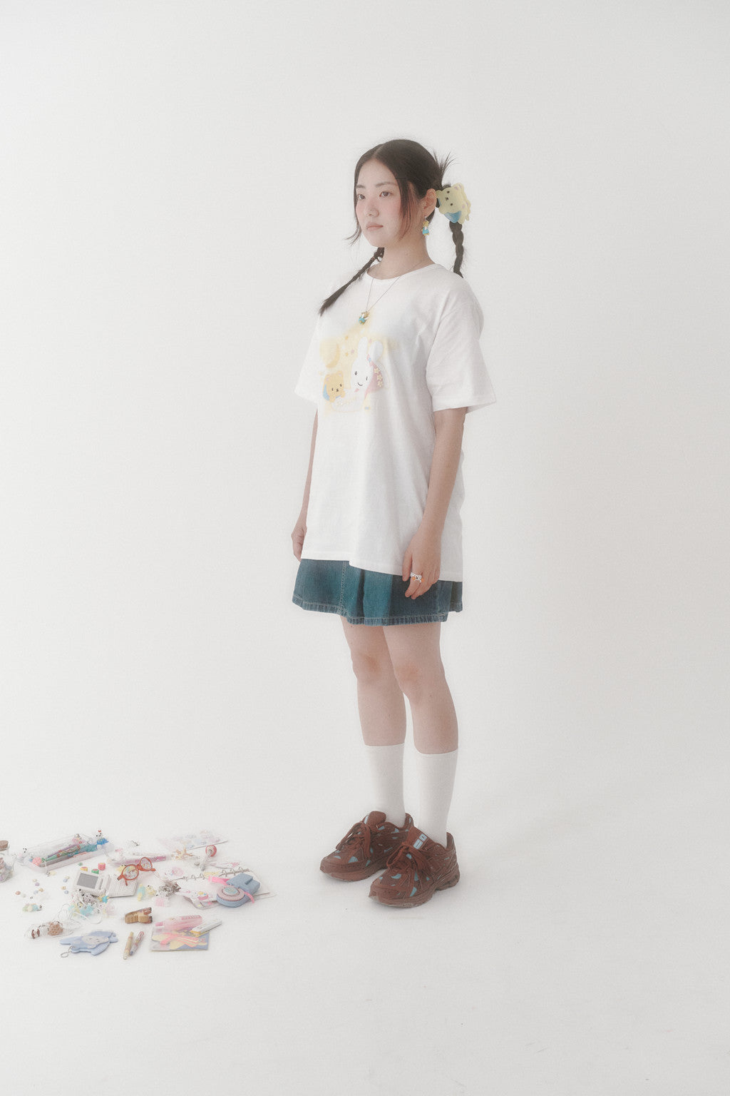 SWINGSET | [X YOUNGART] Star KIDDY&JINI Beaded T-Shirt