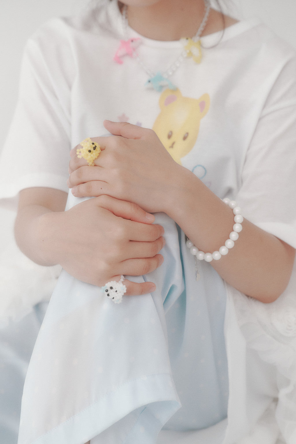 SWINGSET | [X YOUNGART] JINI Beads Ring (Yellow)