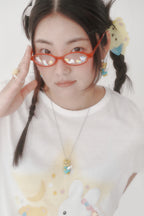 SWINGSET | [X YOUNGART] Glass JINI Necklace (Yellow)