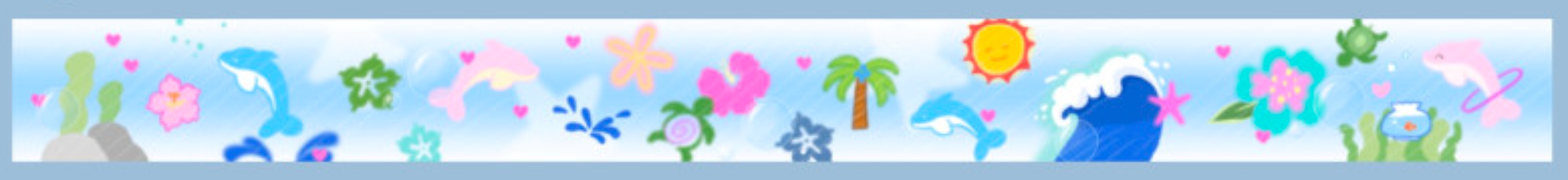 ThePuri Village | Summer Memories Masking Tape