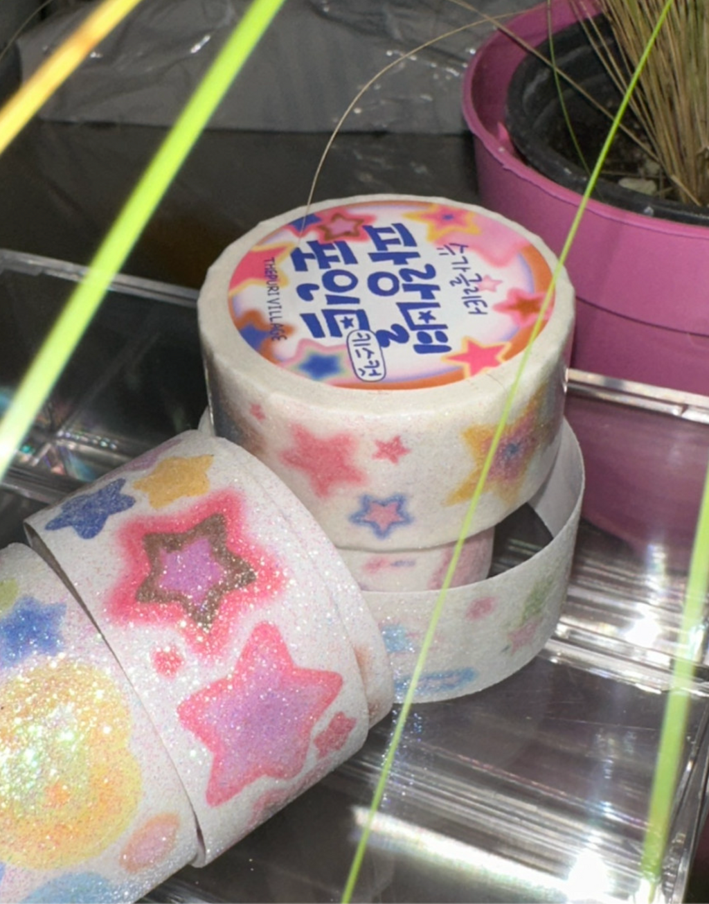 ThePuri Village |  Blue Star Points Masking Tape