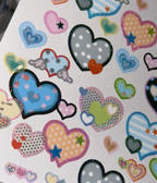 ThePuri Village |  Dot Fondant Heart Masking Tape
