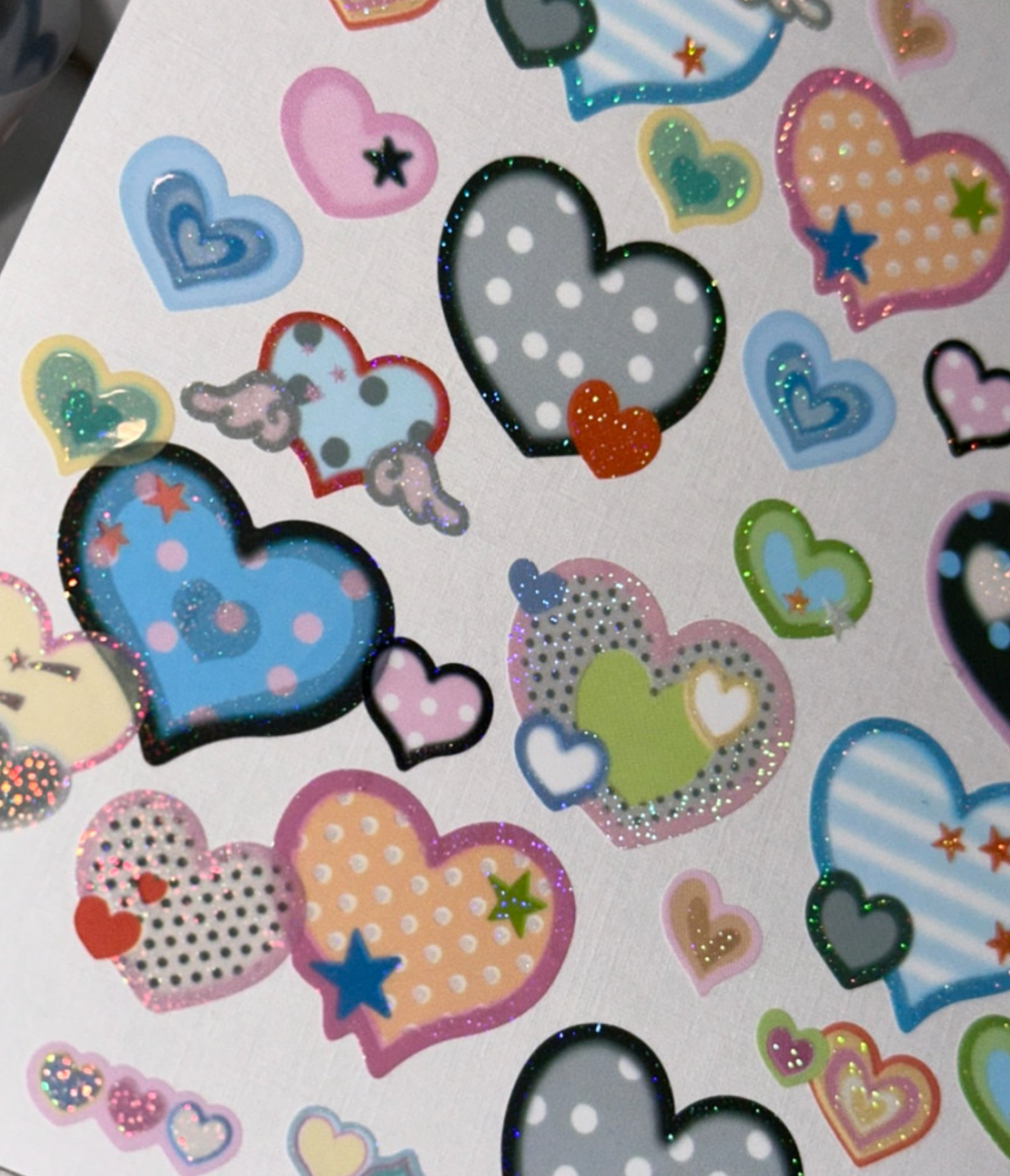 ThePuri Village |  Dot Fondant Heart Masking Tape