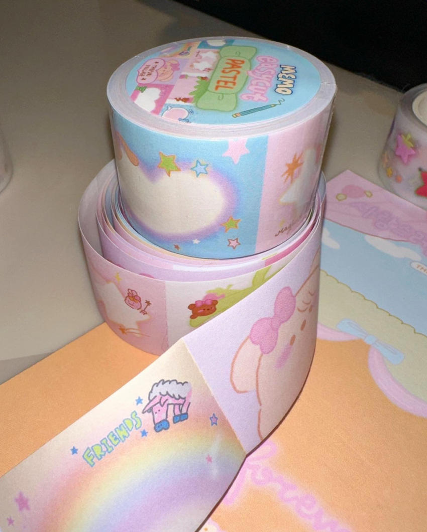 ThePuri Village |  Easy Cut Pastel Masking Tape