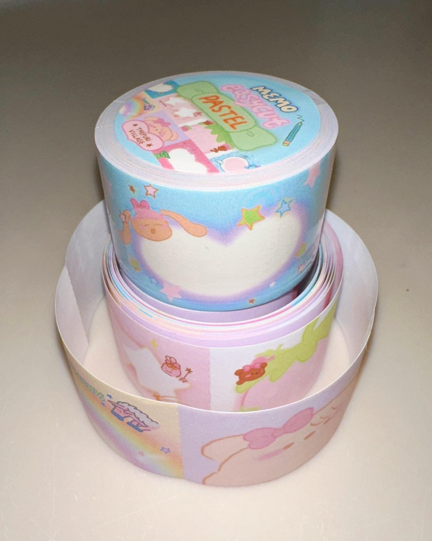 ThePuri Village |  Easy Cut Pastel Masking Tape