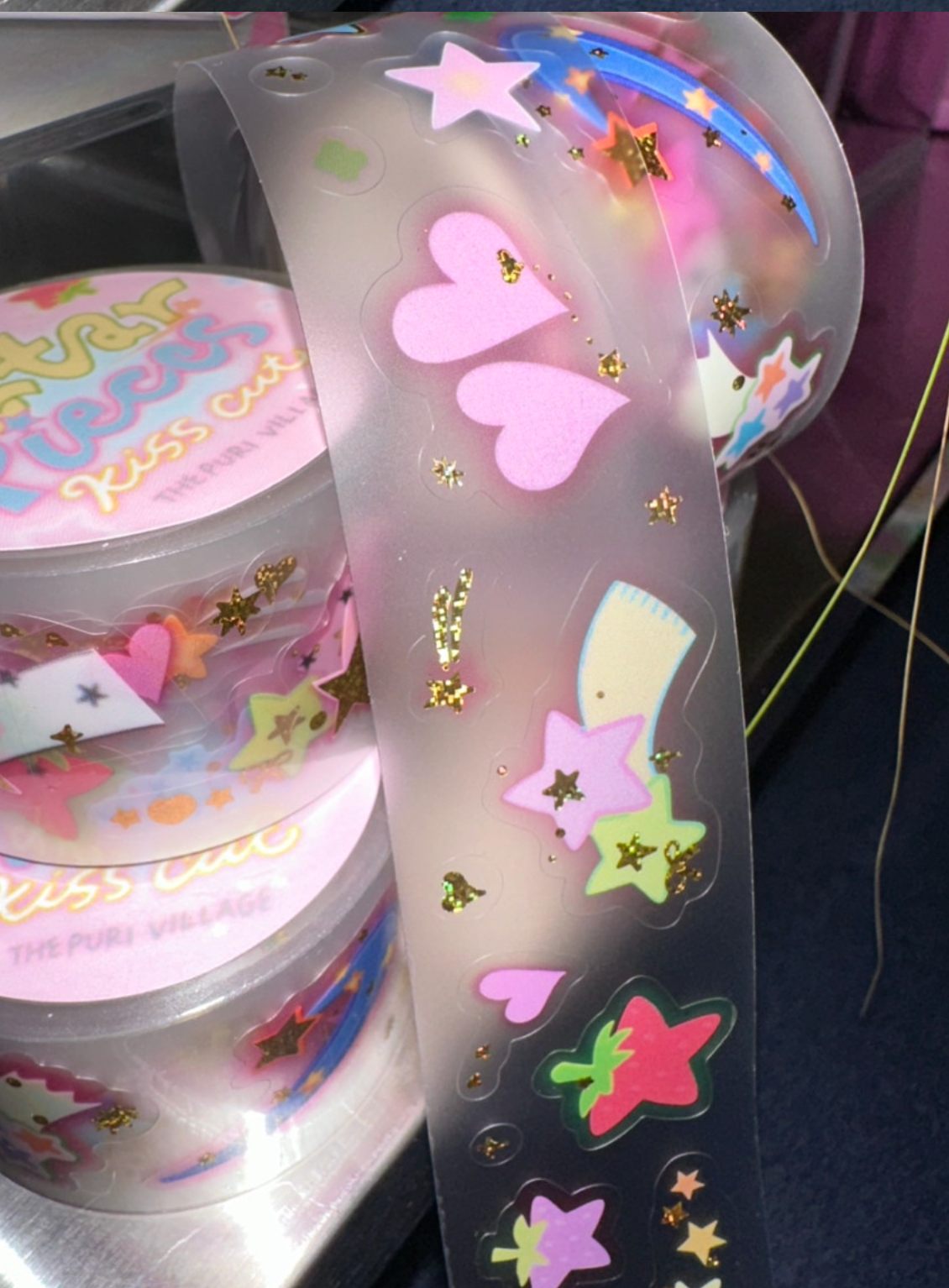 ThePuri Village |  Kisscut Star Pieces Masking Tape