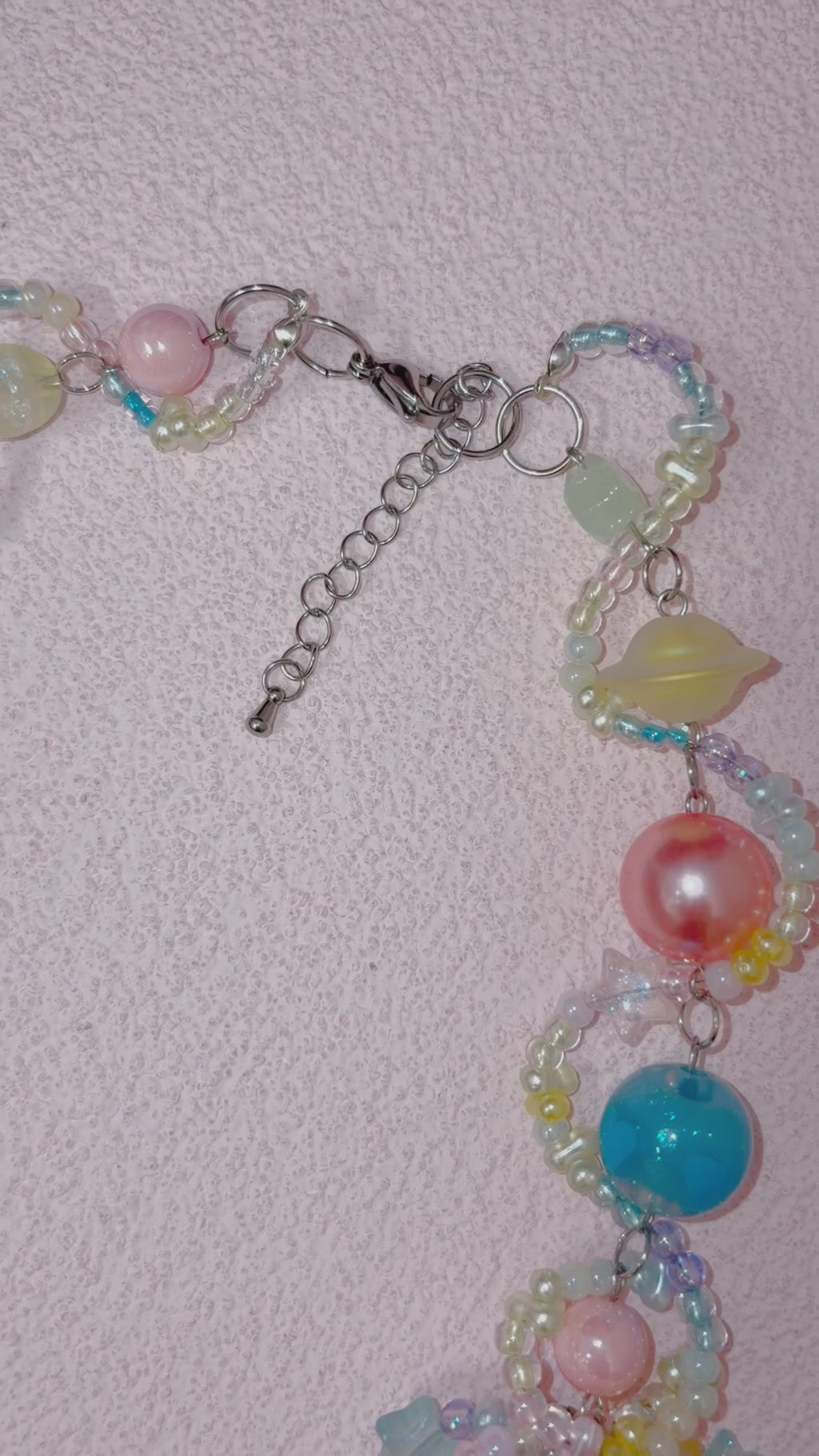 Wakuwakuma Accessories | Starship Rainbow Universe Necklace