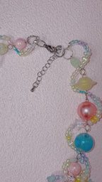 Wakuwakuma Accessories | Starship Rainbow Universe Necklace