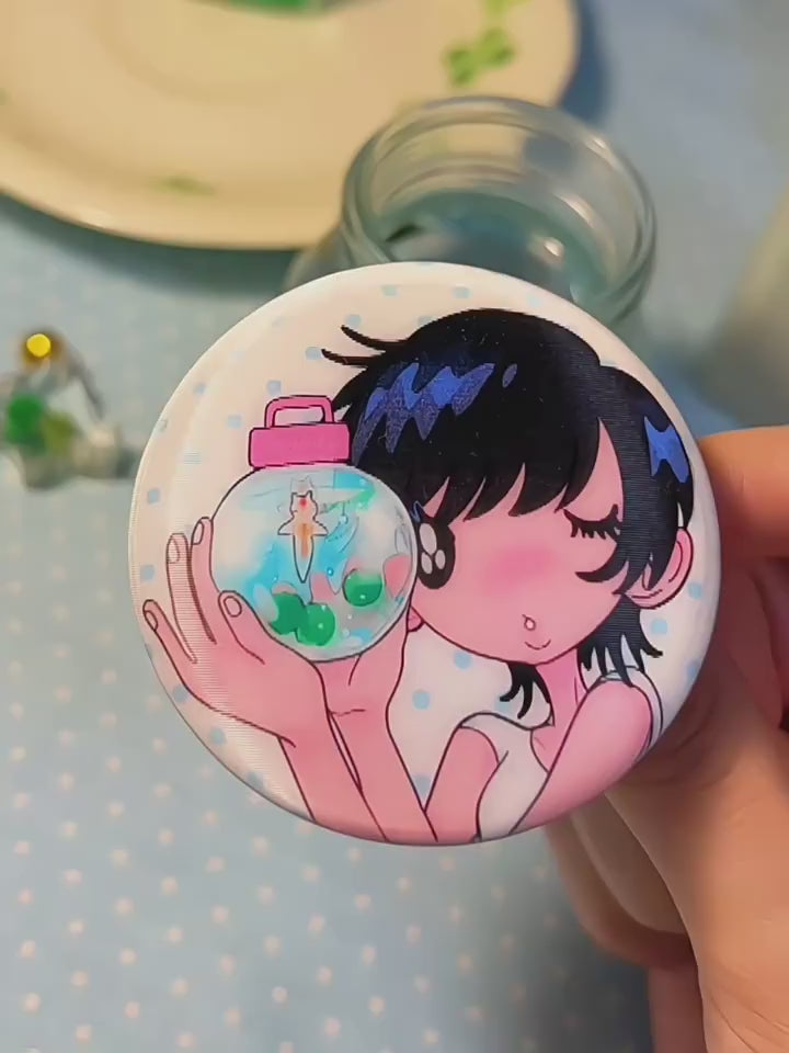 sunonebird | Lenticular Round Pin