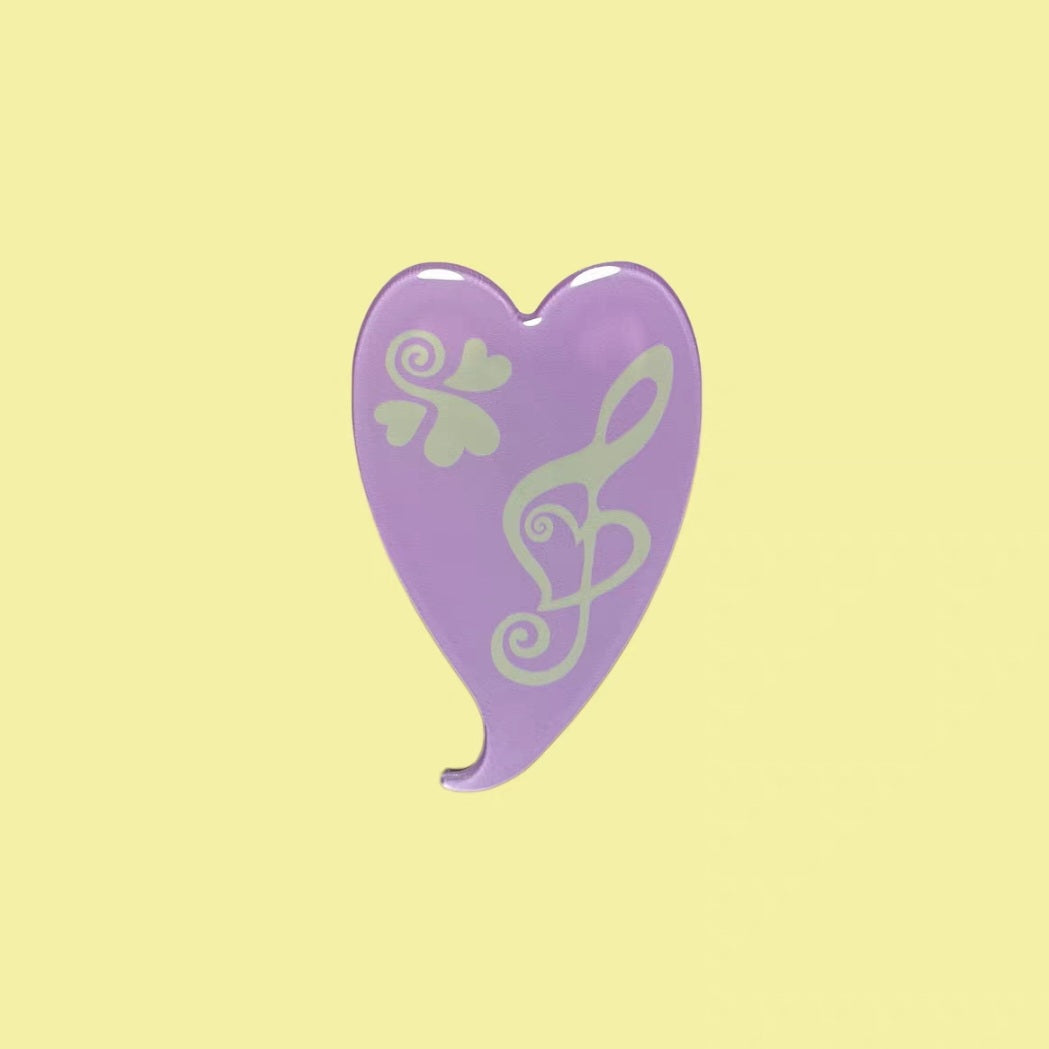 POIVREE | Big Heart Hair Clip